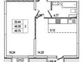 2-комнатная квартира · 46.16 м² · 4/4 этаж, Рахымбаева 47 за ~ 17.5 млн ₸ в  — фото 6