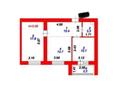 2-бөлмелі пәтер · 57.2 м² · 7/12 қабат, Улица А 52, 8 8/1, бағасы: 31.5 млн ₸ в Астане, Сарайшык р-н — фото 5