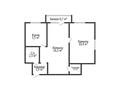 2-бөлмелі пәтер · 38.6 м² · 2/4 қабат, Станционая, бағасы: 14.2 млн ₸ в Костанае — фото 9