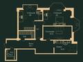 3-комнатная квартира · 112.4 м², Акселеу Сейдембек 105/6 за ~ 97.8 млн ₸ в Алматы, Наурызбайский р-н — фото 3