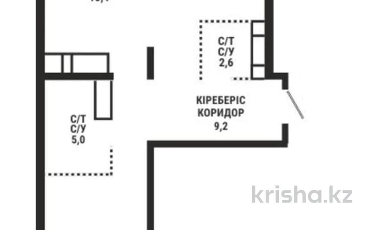 2-комнатная квартира, 69 м², 13/14 этаж, Манаса 109а за 74.9 млн 〒 в Алматы, Алмалинский р-н — фото 3