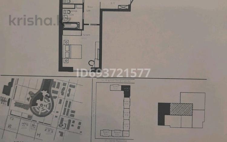 2-комнатная квартира, 67.51 м², 2/12 этаж, Мангелик Ел 52 — Т. Рыскулова за 37.8 млн 〒 в Астане, Есильский р-н — фото 2