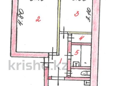 2-комнатная квартира · 46 м² · 1/5 этаж, Тимофеева 70 за 6.3 млн 〒 в Алтае