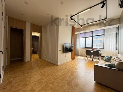 3-комнатная квартира · 73.3 м² · 10/13 этаж, Ади Шарипова 145 — ВИДОВАЯ КВАРТИРА за 79.5 млн ₸ в Алматы, Алмалинский р-н