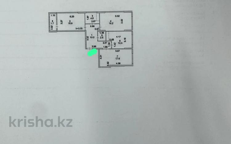 3-комнатная квартира · 87.5 м² · 14/18 этаж, ул. Е-36 13 за 42.9 млн ₸ в Астане, Нура р-н — фото 2