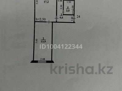 2-комнатная квартира · 46 м² · 3/5 этаж, хамида чурина 123 — маншук маметова Магазин Двери за 18.5 млн 〒 в Уральске