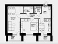 2-комнатная квартира · 67.8 м² · 6/12 этаж, Жубан молдагалиева — Молдагалиева за 27.5 млн 〒 в Астане, Нура р-н — фото 4