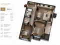 3-бөлмелі пәтер · 90 м² · 2/9 қабат, Альфараби 111а, бағасы: 118.5 млн ₸ в Алматы, Бостандыкский р-н — фото 11