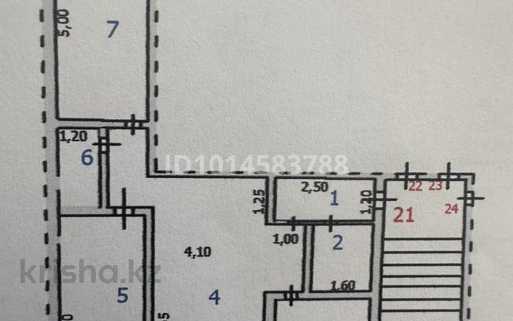 3-комнатная квартира · 58.7 м² · 2/4 этаж, Сейфулина 22 за 14 млн ₸ в Балхаше — фото 2