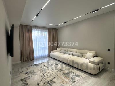 3-бөлмелі пәтер · 76.4 м² · 1/6 қабат, мкр Шугыла, Жунисова 2/13 17, бағасы: 50 млн ₸ в Алматы, Наурызбайский р-н