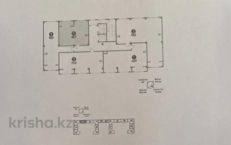 1-бөлмелі пәтер · 44.7 м² · 10/12 қабат, Тауелсиздик 60, бағасы: 28 млн ₸ в Астане, Алматы р-н — фото 3