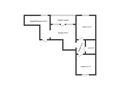 2-бөлмелі пәтер · 77 м² · 5/9 қабат, Зелёная 25/1блокБ, бағасы: 38 млн ₸ в Костанае