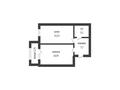 1-бөлмелі пәтер · 39.43 м² · 1/6 қабат, Микрорайон Береке, бағасы: 21.5 млн ₸ в Костанае — фото 22