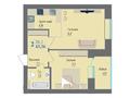 2-комнатная квартира, 43.36 м², Центральный парк за ~ 13 млн 〒 в Кокшетау — фото 2