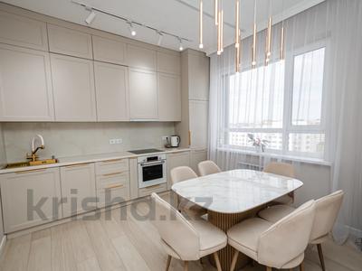 3-бөлмелі пәтер · 105 м² · 12/16 қабат, Ракымжан Кошкарбаев 54а, бағасы: 65 млн ₸ в Астане, Сарайшык р-н