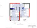 1-бөлмелі пәтер · 32.74 м² · 9/9 қабат, Улица Е 908, 23, бағасы: 19 млн ₸ в Астане, Есильский р-н — фото 2