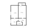 2-бөлмелі пәтер · 42.2 м² · 2 қабат, 4-ші шағым аудан, бағасы: 18 млн ₸ в Костанае, 4-й микрорайон — фото 13