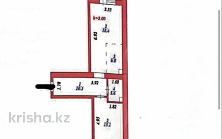 2-комнатная квартира · 55.6 м² · 3/10 этаж, Алихан Бокейхан 13 за 33.5 млн ₸ в Астане, Есильский р-н — фото 4