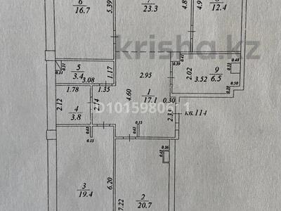 4-бөлмелі пәтер · 123.3 м² · 1/10 қабат, 20-ш/а. 12 — триумфальная арка)), бағасы: 55 млн ₸ в Актау, 20-й мкр