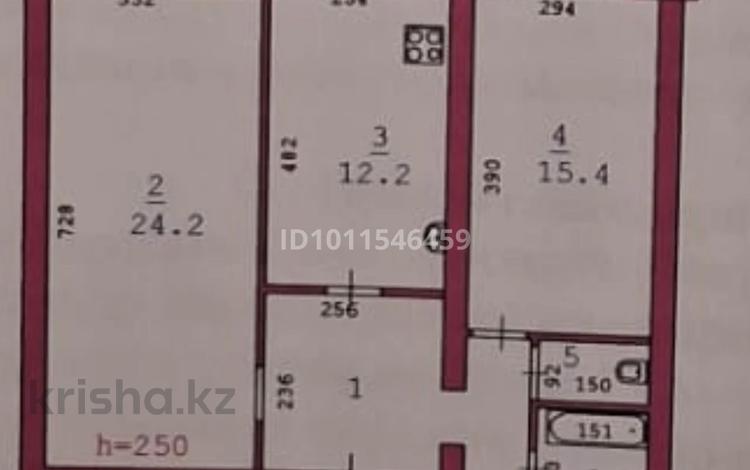 2-комнатная квартира · 65.5 м² · 8/10 этаж, мкр Жилгородок 5А — проспект Бейбітшілік и Кутузова за 22 млн ₸ в Актобе — фото 2