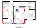 2-бөлмелі пәтер · 60.4 м² · 7/9 қабат, Казыбек би 41/1, бағасы: 34 млн ₸ в Астане, Нура р-н
