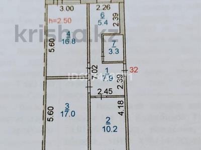 3-бөлмелі пәтер, 60.4 м², 1/5 қабат, 9-й микрорайон, 9мкр-н 2 — 15 магазин, бағасы: 24.5 млн 〒 в Костанае, 9-й микрорайон