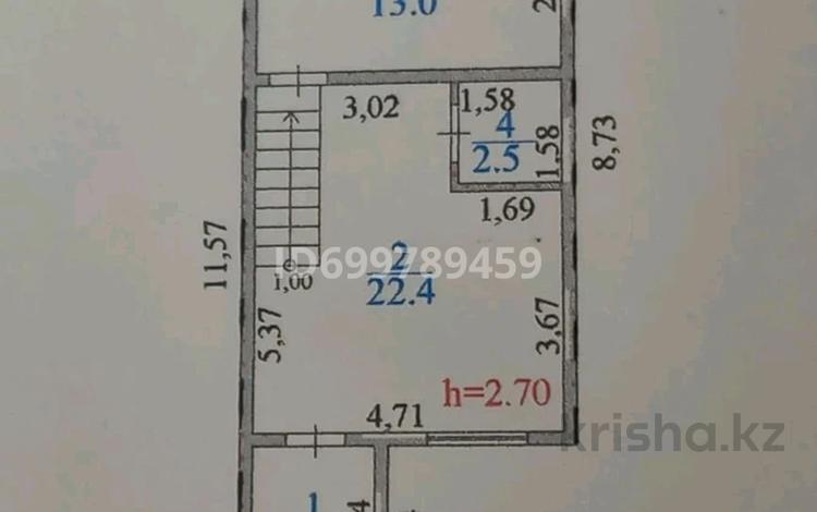3-бөлмелі пәтер · 78 м² · 1/2 қабат, Учётные квартал 089 1222б — Конец ул. шегебаева. Зади бани Березка, бағасы: 26.5 млн ₸ в  — фото 2