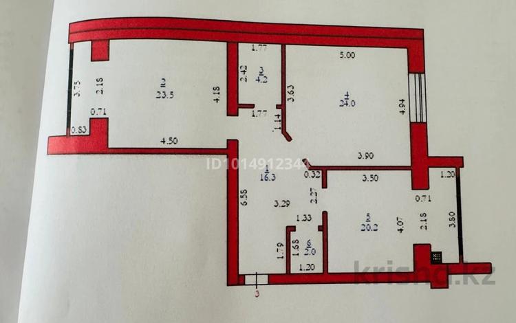 2-комнатная квартира · 90.2 м² · 1/5 этаж, Алтын Орда 19Г за 37 млн ₸ в Актобе — фото 3