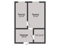 2-комнатная квартира · 22 м² · 3/5 этаж, А.П. Чехова за 11 млн ₸ в Костанае — фото 2