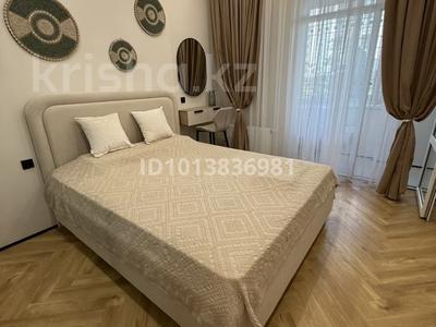 2-комнатная квартира · 50 м² · 1/9 этаж, Навои 30 — По Навои выше Джандосова за 28 000 ₸ в Алматы, Ауэзовский р-н