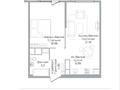 2-бөлмелі пәтер · 57 м² · 10/18 қабат, Аль-Фараби 41, бағасы: 72.5 млн ₸ в Алматы, Бостандыкский р-н