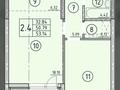 2-бөлмелі пәтер · 53.14 м² · 6/12 қабат, Исмаилова 46, бағасы: 24.9 млн ₸ в Петропавловске — фото 5