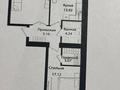 2-комнатная квартира · 67.4 м² · 6/12 этаж, Улица Чингиз Айтматов, 79/1 76 — ЖК Алаколь за 35 млн ₸ в Астане, Сарыарка р-н