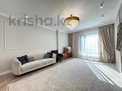 3-бөлмелі пәтер · 105 м² · 3/12 қабат, Мухамедханова 4Б, бағасы: 93 млн ₸ в Астане, Нура р-н