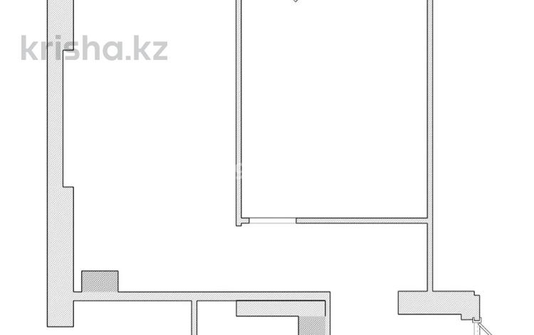 2-комнатная квартира, 55.44 м², 4/17 этаж, мкр Алмагуль, Гагарина 255 за 60 млн 〒 в Алматы, Бостандыкский р-н — фото 2