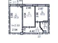 2-комнатная квартира · 45.6 м² · 6/9 этаж, Текстильщиков 6/1 за 22.5 млн ₸ в Костанае — фото 2