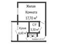 1-бөлмелі пәтер, 34.6 м², 4/5 қабат, 3-й микрорайон, 3-й микрорайон, бағасы: 15 млн 〒 в Шымкенте, Абайский р-н — фото 14