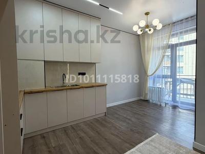 1-бөлмелі пәтер · 50 м² · 5/7 қабат, мкр Томирис, Рыскулова 103/6, бағасы: 33 млн ₸ в Алматы, Алатауский р-н