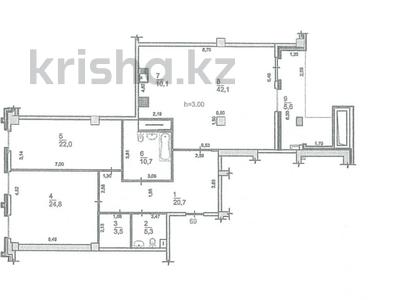 3-комнатная квартира, 144.8 м², 2/7 этаж, мкр «Мирас» 31 за 116 млн 〒 в Алматы