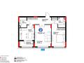 2-бөлмелі пәтер · 71 м² · 2/9 қабат, Е-899, бағасы: 65 млн ₸ в Астане, Нура р-н