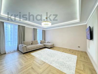 4-комнатная квартира, 134 м², 9/12 этаж, Бухар Жырау 27 за 88 млн 〒 в Астане, Есильский р-н