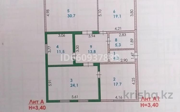 Часть дома · 4 комнаты · 140 м² · 10 сот., Курсай,Акжонас 8 за 18 млн ₸ в Атырауской обл. — фото 11