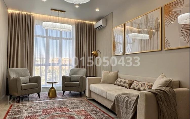 2-комнатная квартира · 63 м² · 6/10 этаж, А. Бокейханова 3Б за 75 млн ₸ в Астане, Есильский р-н — фото 2