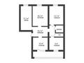 4-комнатная квартира · 79 м² · 6/6 этаж, Тургенева за 22.5 млн ₸ в Актобе — фото 17
