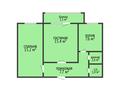 2-бөлмелі пәтер · 51.4 м² · 2/5 қабат, 7 микрорайон 25, бағасы: 19.8 млн ₸ в Костанае — фото 13