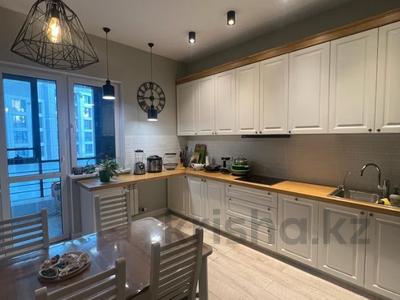 4-комнатная квартира, 120 м², 6/10 этаж, Абикен Бектуров 3 за 89 млн 〒 в Астане, Есильский р-н