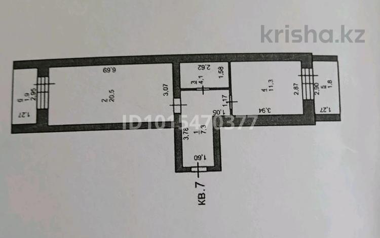2-комнатная квартира · 47 м² · 2/5 этаж, Ауэзова за 20 млн ₸ в Экибастузе — фото 2