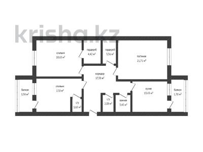 Продажа квартир в Акмолинской обл.: 3-комнатная квартира · 107.5 м² · 10/10 этаж, Центральный 59 а за 30.1 млн 〒 3-комнатная квартира · 107.5 м² · 10/10 этаж, Центральный 59 а за 30.1 млн 〒 в Кокшетау