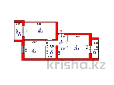 3-комнатная квартира, 70 м², 1/5 этаж, мкр Юго-Восток, Таугуль за 25 млн 〒 в Караганде, Казыбек би р-н