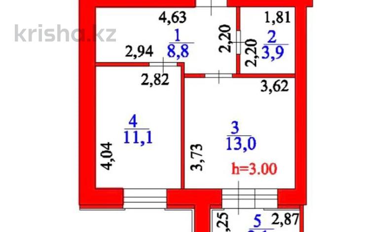 1-бөлмелі пәтер · 39 м², Жумекен Нажимеденов 38 — Улы дала, бағасы: 17.5 млн ₸ в Астане, Нура р-н — фото 2